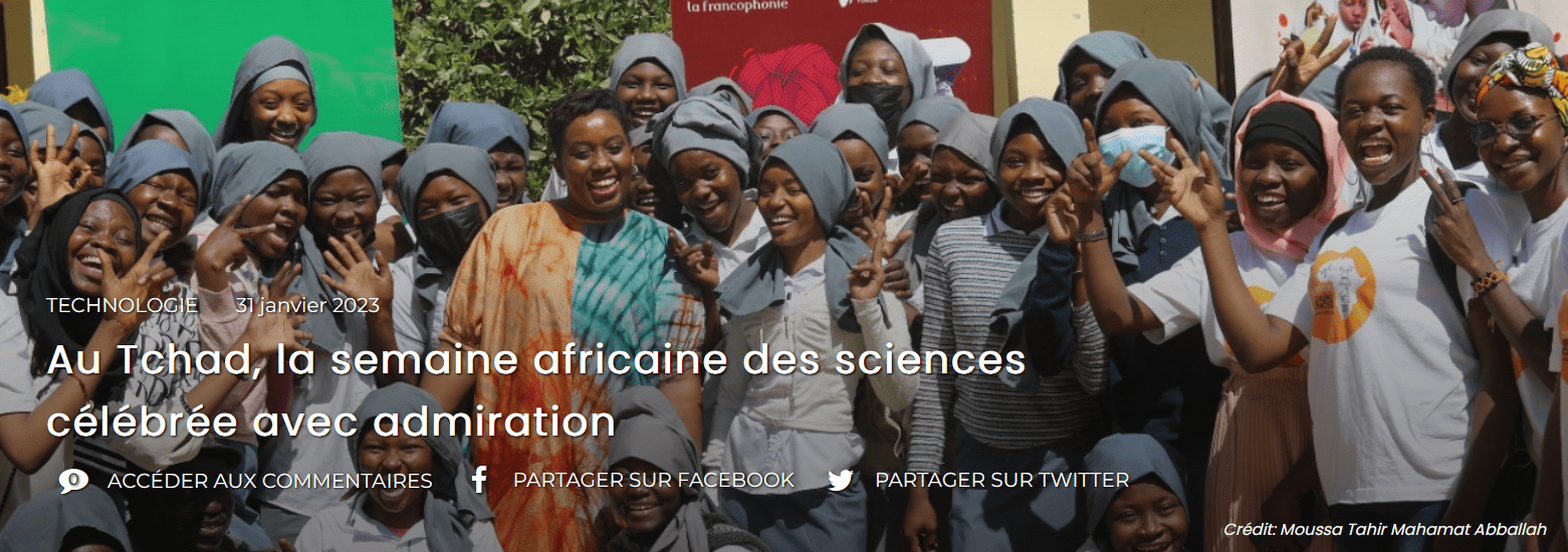 Au Tchad, la semaine africaine des sciences célébrée avec admiration