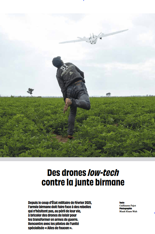 Des drones low-tech contre la junte birmane