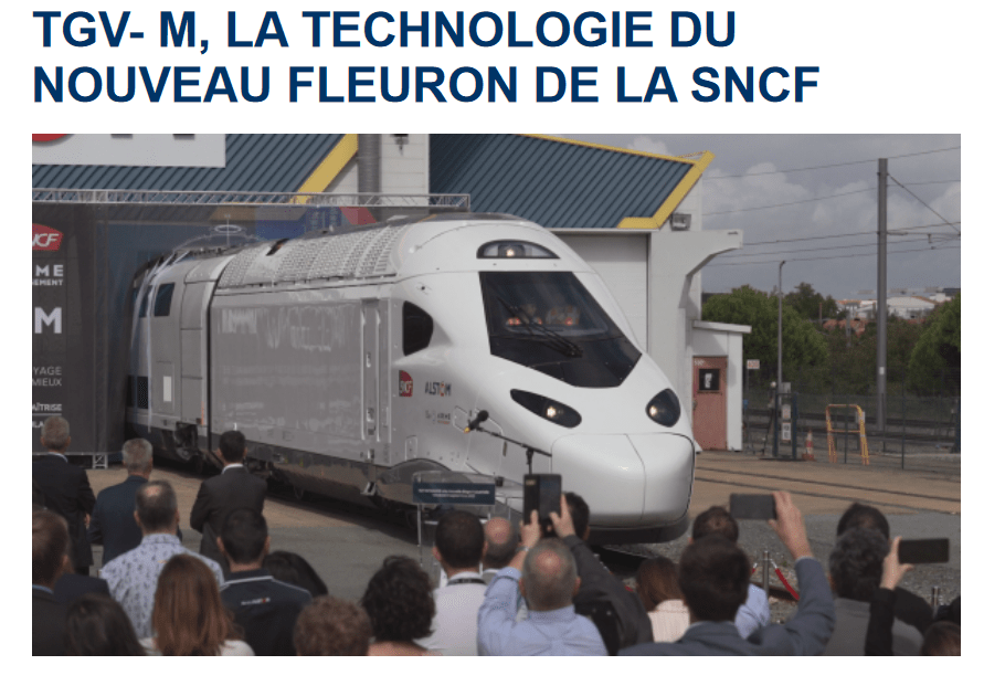TGV  M, la technologie du nouveau fleuron de la SNCF